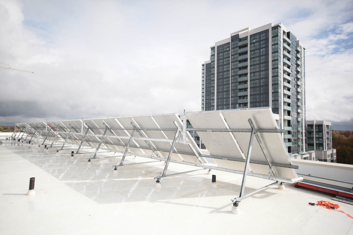 Photo of a Zerin Place on South Street, an affordable housing apartment building, at 370 South St. in London Ontario. An affordable housing project by Zerin Development in VillageSoHo.